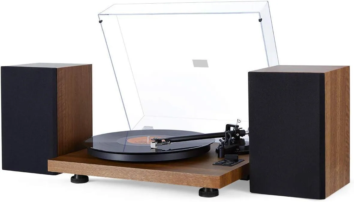 1 BY ONE Record Player Wireless Turntable HiFi System 36 Watt.