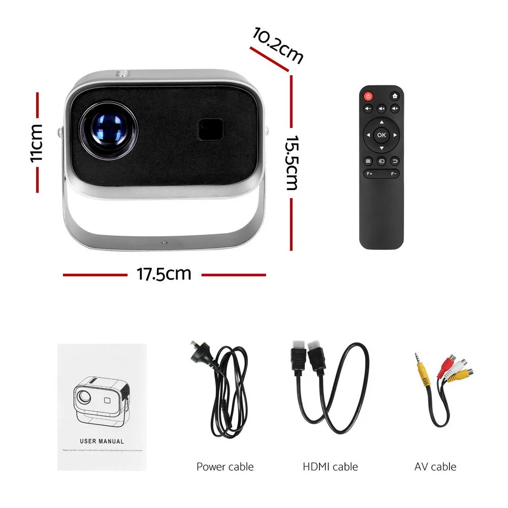 1080P 150 ANSI Lumens Mini Video Projector | Devanti