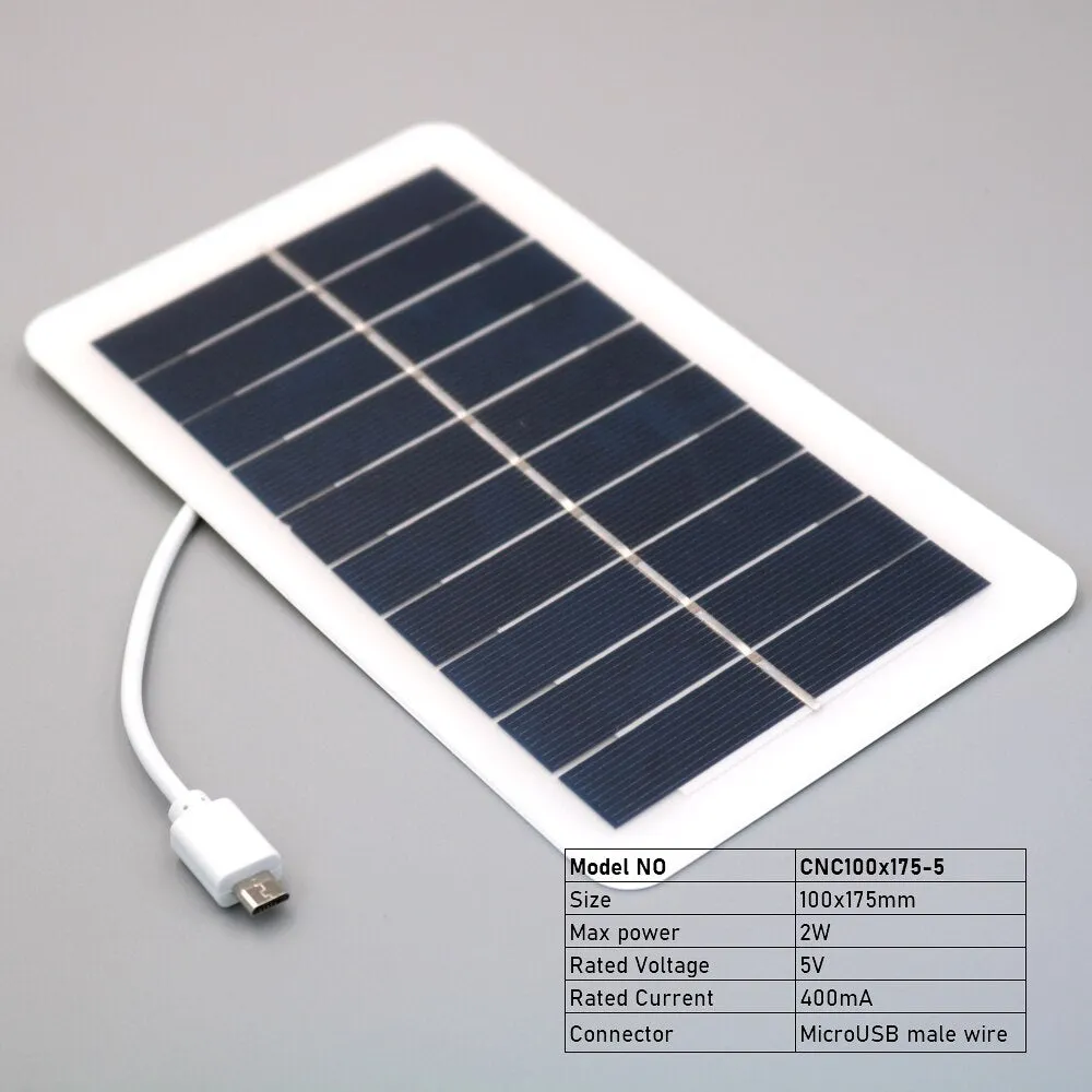 5V 300/400/800mA Output USB Solar Battery Charger 1.5W 2W 4W USB Female port 5.5V 1.65W Charge Regulators Solar Panel 3.7V 18650