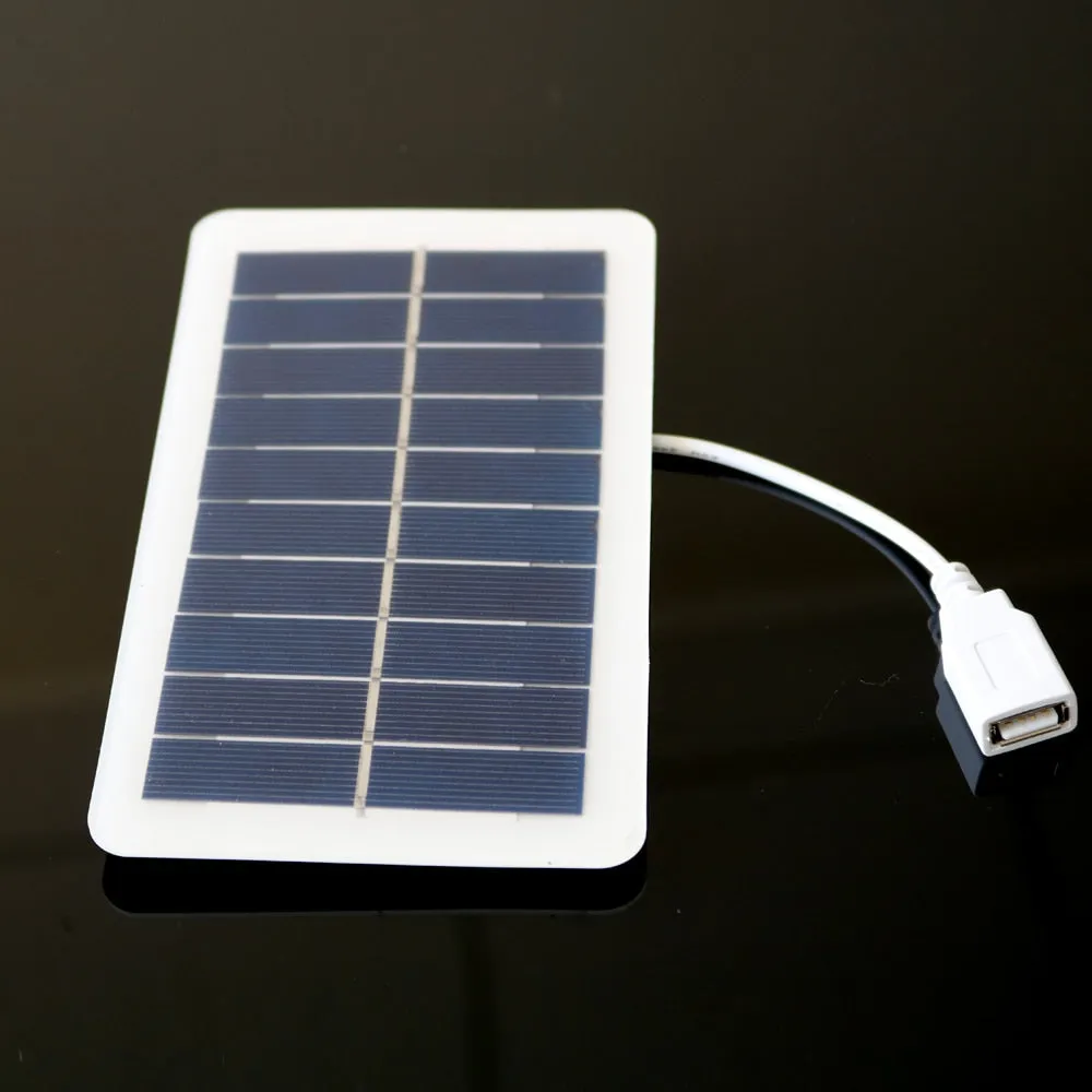 5V 300/400/800mA Output USB Solar Battery Charger 1.5W 2W 4W USB Female port 5.5V 1.65W Charge Regulators Solar Panel 3.7V 18650