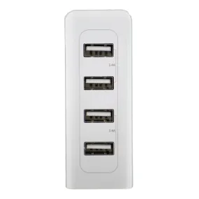 6.8A 4-Port USB AC Wall Charger