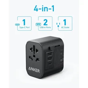 Anker PowerExtend Travel Adapter 30W With USB C Charger (A9212)