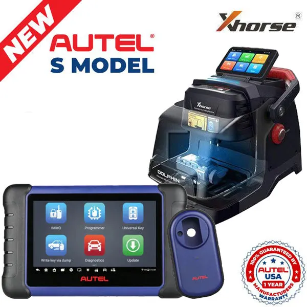 Autel - IM508S   Xhorse XP-005L New Dolphin - Cut and Decode Bundle