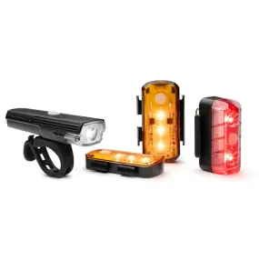 Blackburn Luminate 360 Blitz Combo Bike Light Set