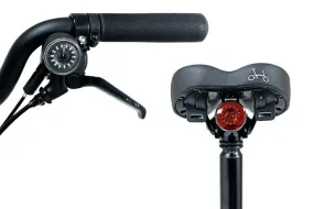 Brompton Be Seen Front and Rear Battery Light Set