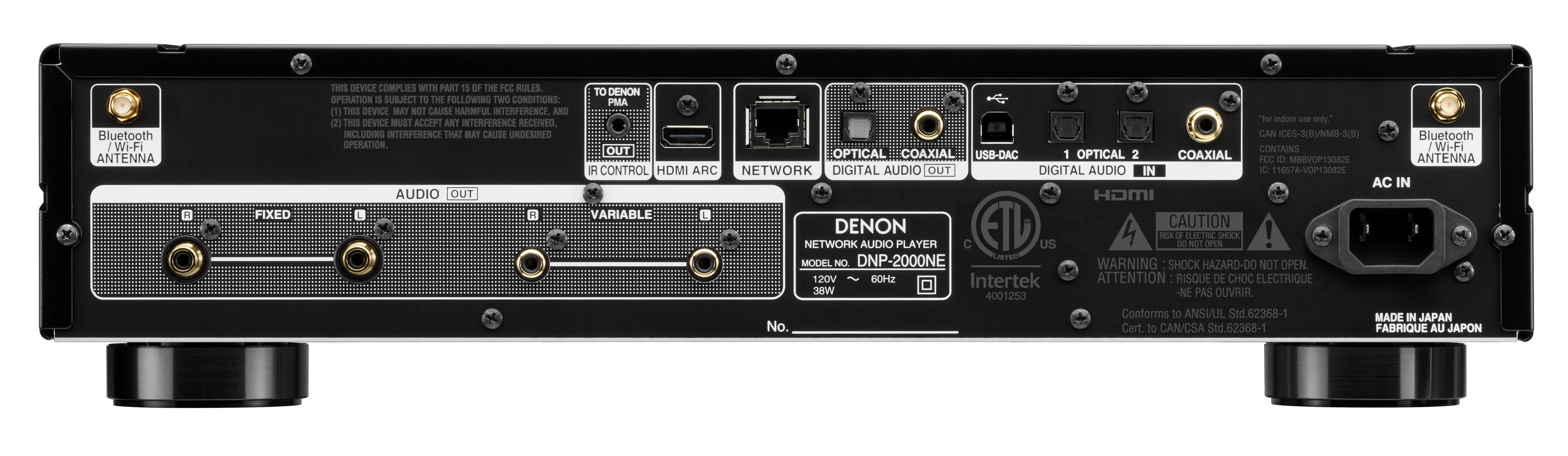 Denon DNP-2000NE High-Resolution Audio Streamer with HEOS Built-in Open Box