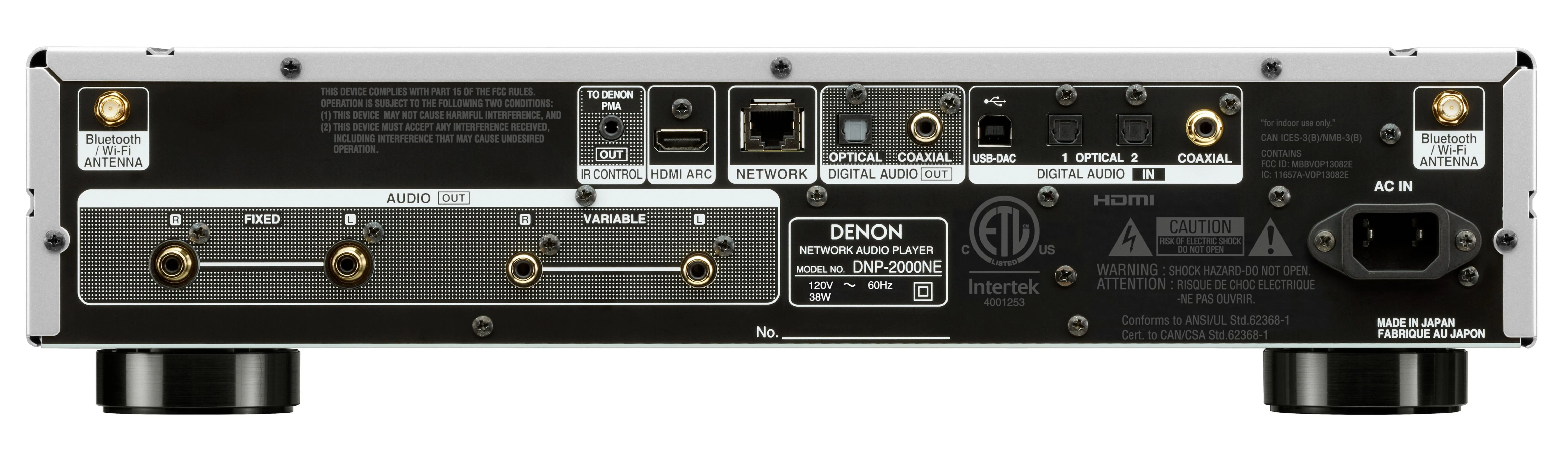 Denon DNP-2000NE High-Resolution Audio Streamer with HEOS Built-in Open Box