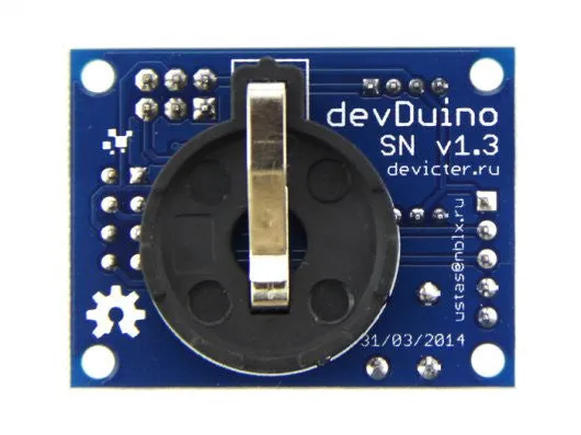 DevDuino Sensor Node V1.3 (ATmega 328) - RC2032 battery holder