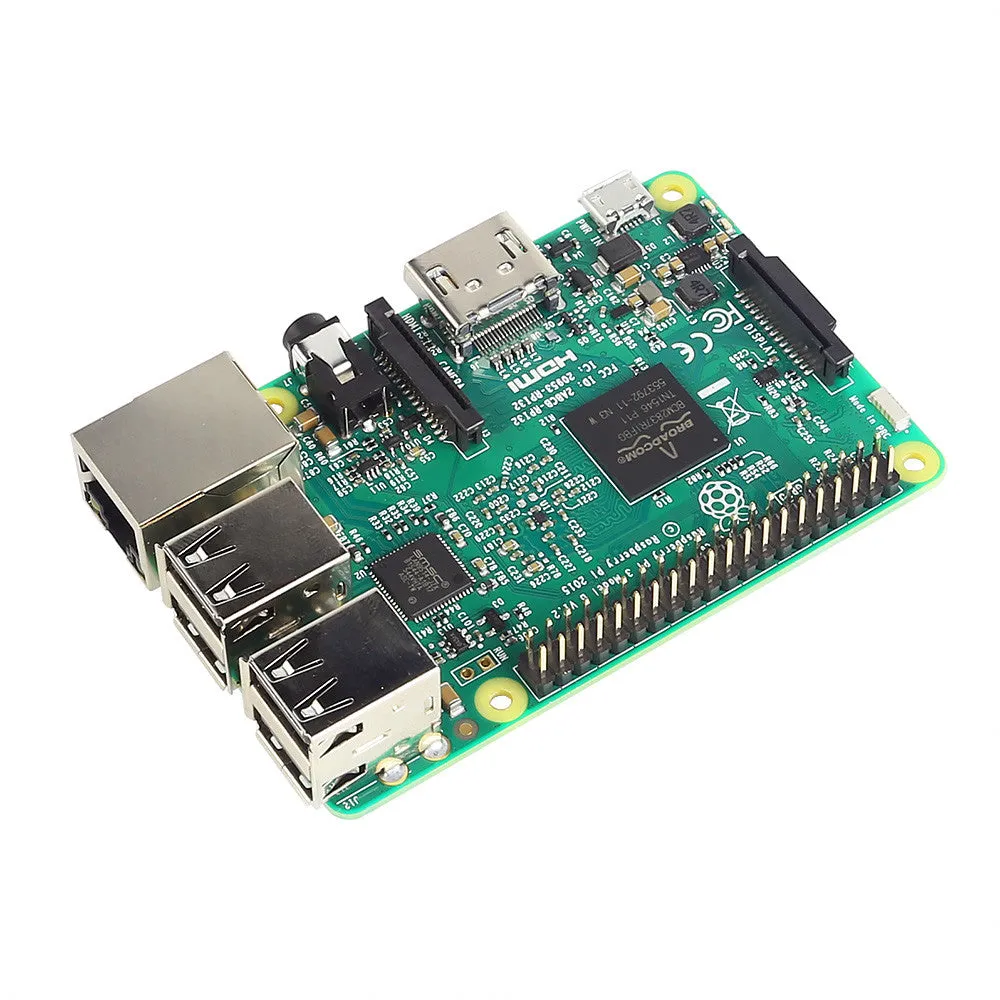 [Discontinued] RASPBERRY Pi 3 Model B 1.2GHz Quad Core 64Bit 1GB RAM   USB Power Supply   3x Heatsink Basic Kit (2016 Model)