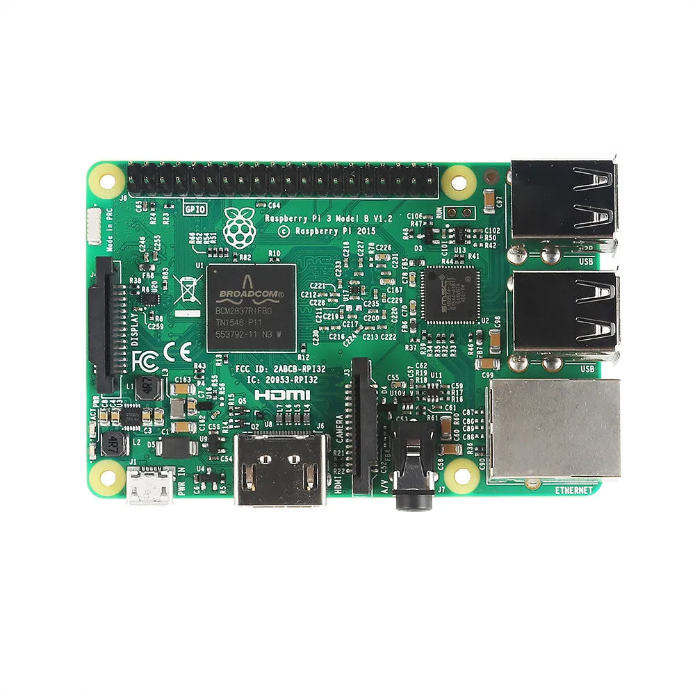 [Discontinued] RASPBERRY Pi 3 Model B 1.2GHz Quad Core 64Bit 1GB RAM   USB Power Supply   3x Heatsink Basic Kit (2016 Model)