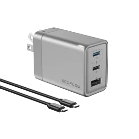 EcoFlow RAPID 65W GaN Charger with 100W Cable