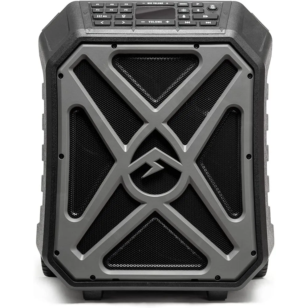 ECOXGEAR GDI-EXTNDR210 EcoTundra Rugged Waterproof Floating Portable Bluetooth 120-Watt Smart Speaker