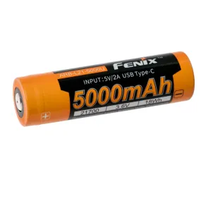 Fenix 21700 Lithium-ion Battery ARB-L21-5000mAH-USB-C  BIS Approved