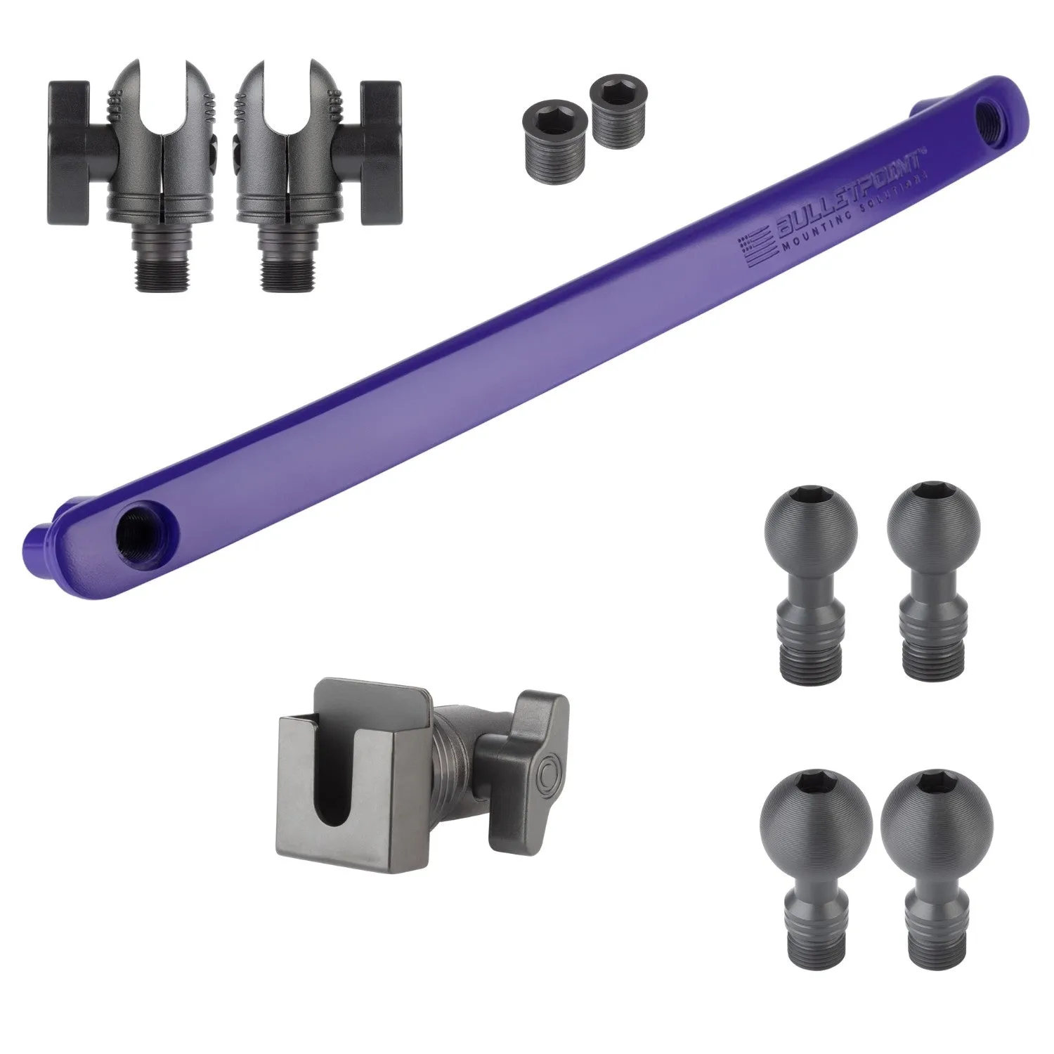 Grab Bar Insert Replacement with 2 Mounting Points 2011-2018 Jeep Wrangler JK - Purple