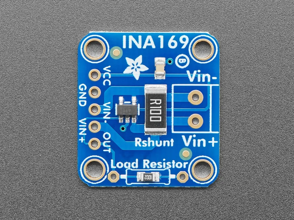 INA169 Analog DC Current Sensor Breakout - 60V 5A Max