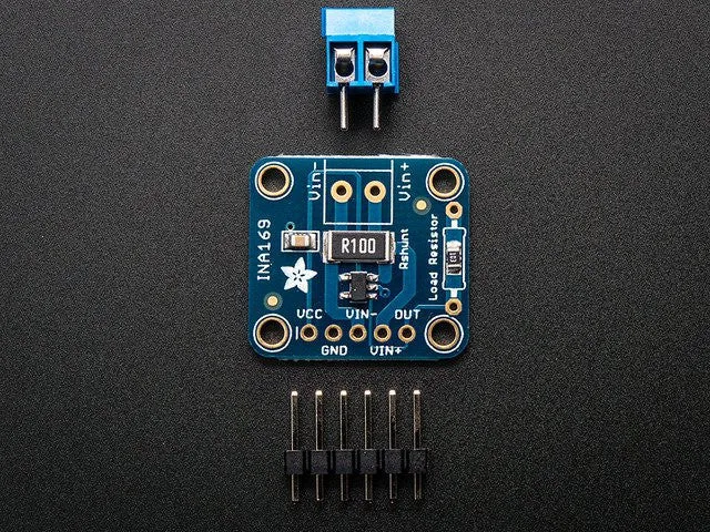 INA169 Analog DC Current Sensor Breakout - 60V 5A Max