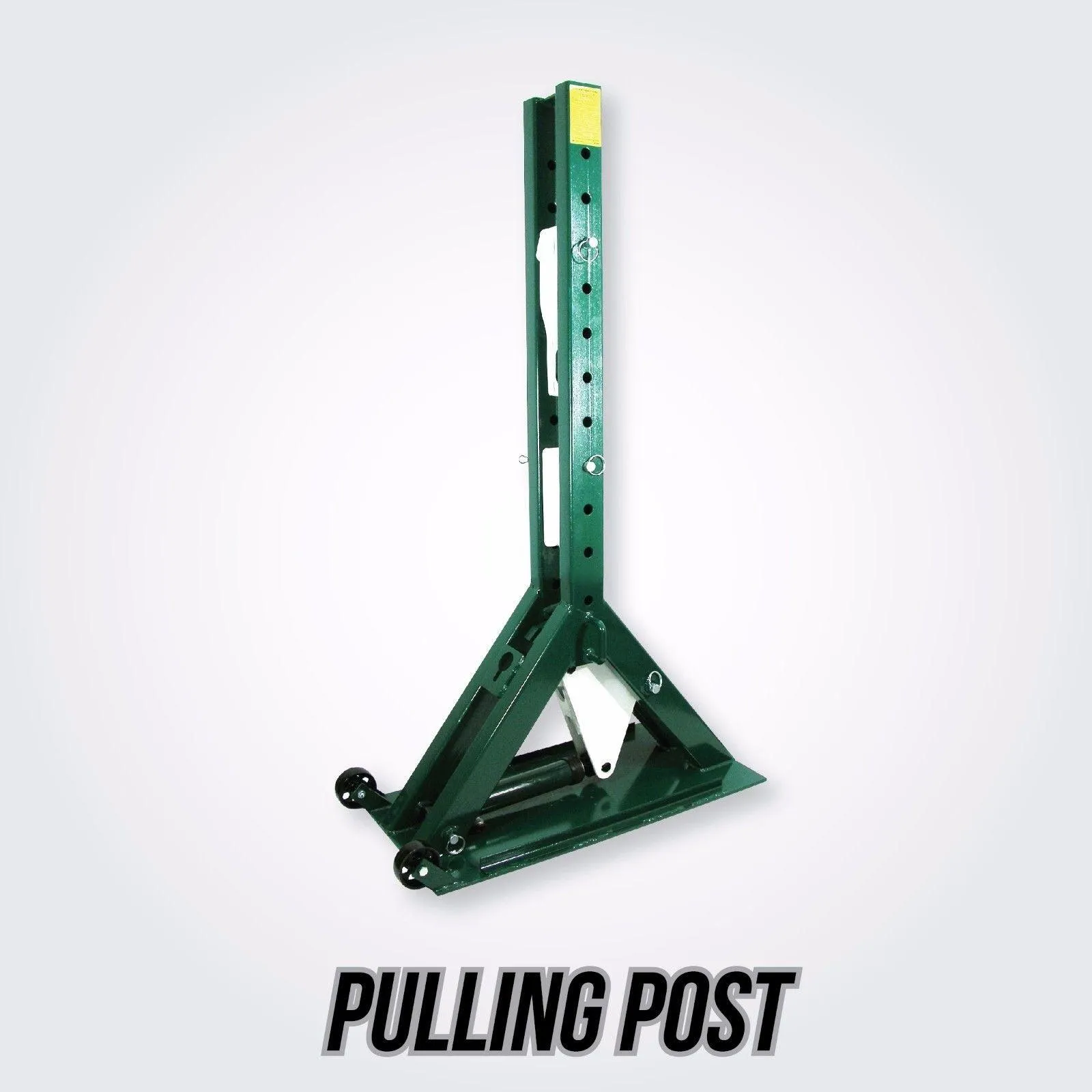 Jackco 10 Ton - Pulling Power Post 55.5" Tall with Pump, 6ft Hose & 10 Ton Ram 6" Stroke