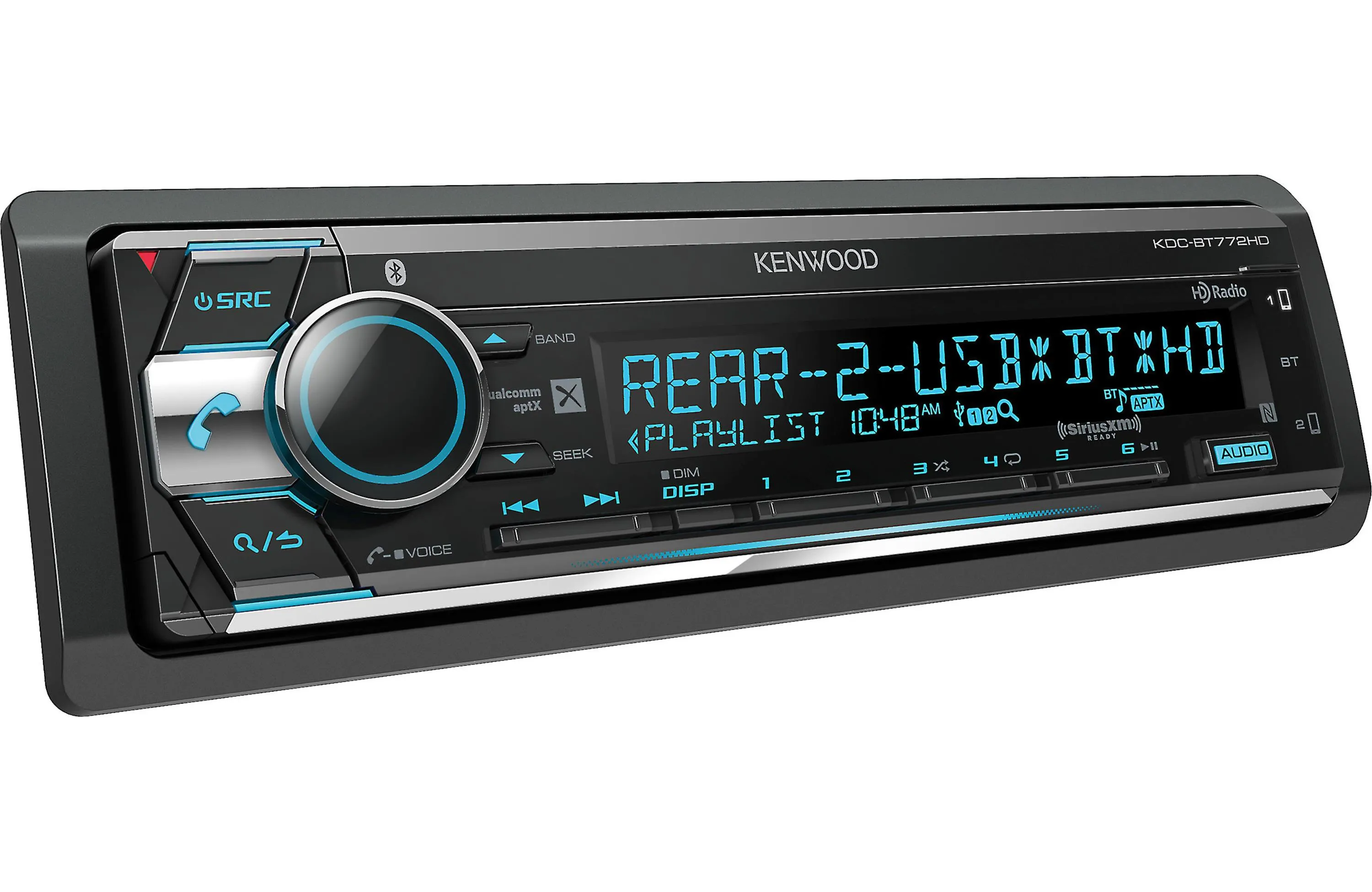 Kenwood KDC-BT772HD CD Receiver with Bluetooth