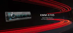 Kenwood KMM-X705 HD Radio/F&R USB