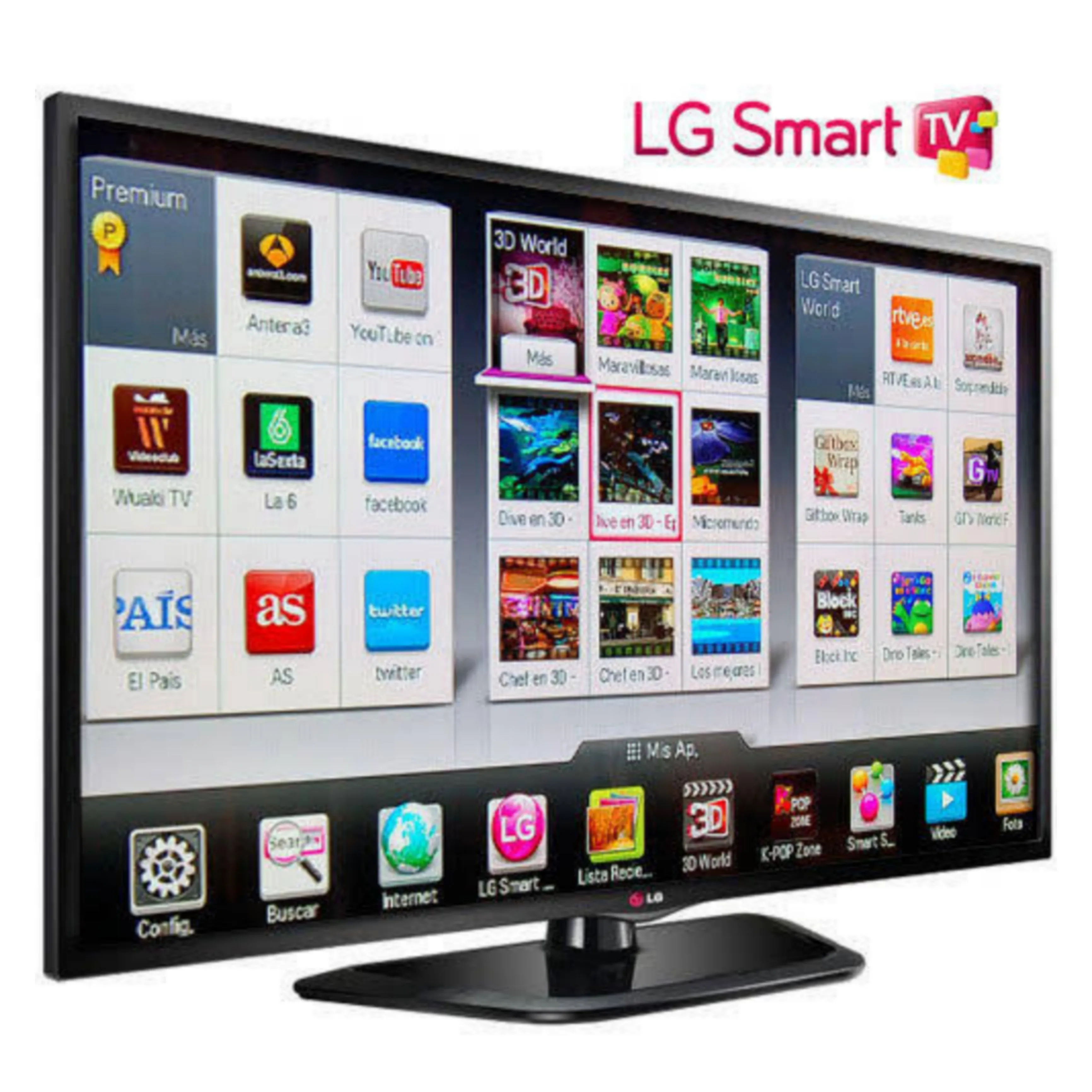 LG 32 Inch 32LN578V Smart Full HD 1080p LED TV with Triple Tuner (Satellite) - UK Used