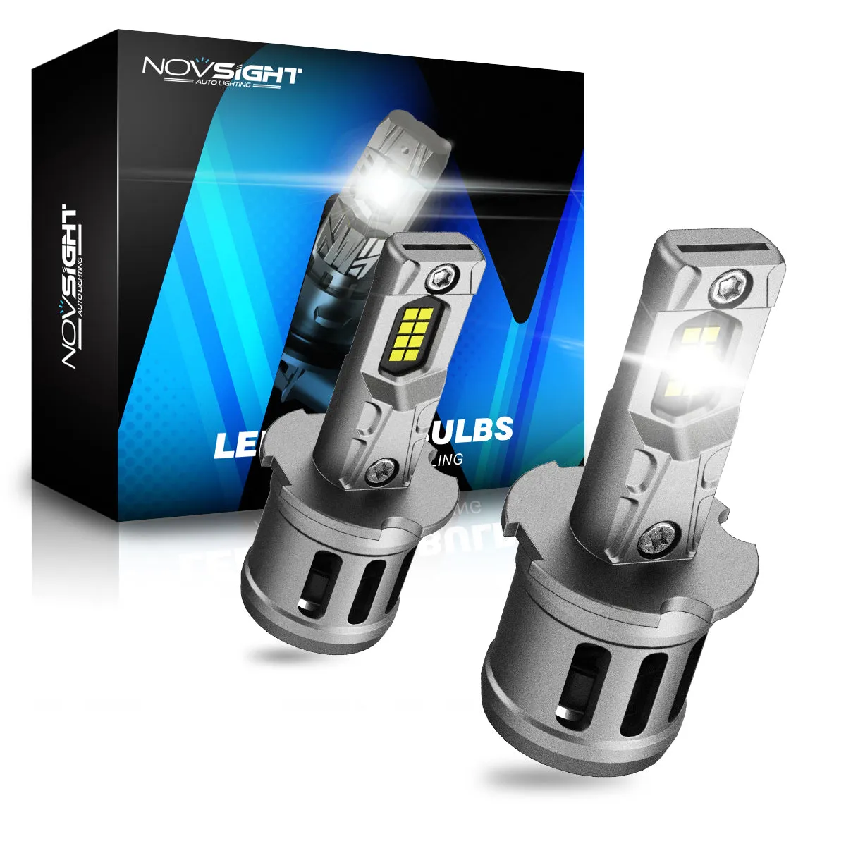 N63 Series Mini Wireless | H3 LED Bulbs Original Mini Size Plug N Play 90W Fog Lights |2 Bulbs