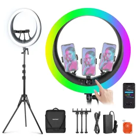 NEEWER RP19C 19" RGB LED Ring Light