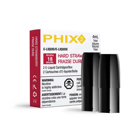 PHIX Pods 2 Pack Hard Strawberry - MLV