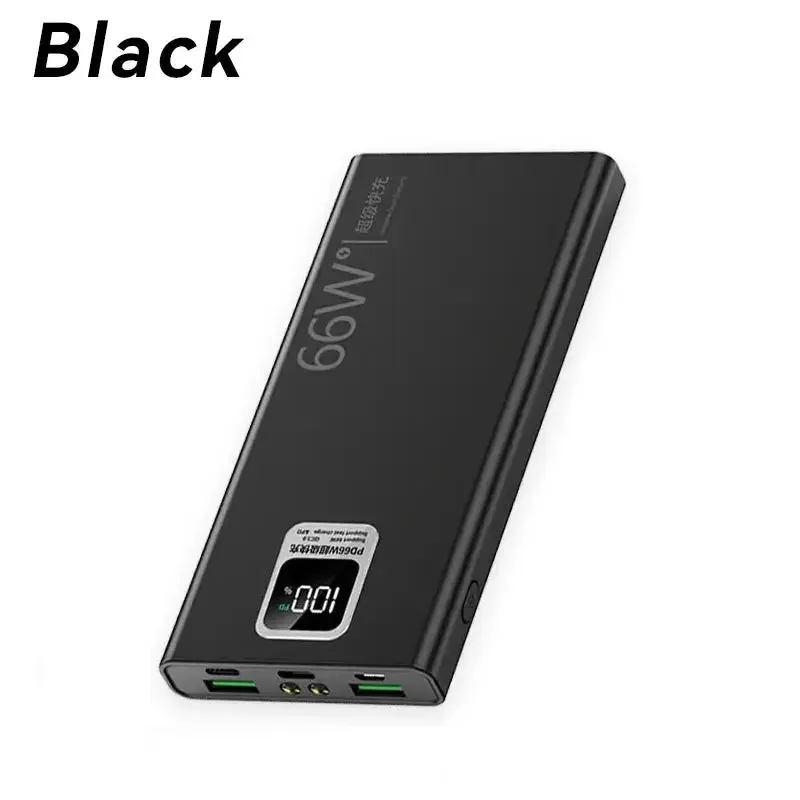 Power Bank 66W 30000mAh Super Fast Charging & Recharging External Battery