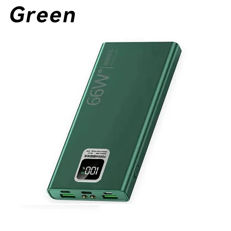 Power Bank 66W 30000mAh Super Fast Charging & Recharging External Battery