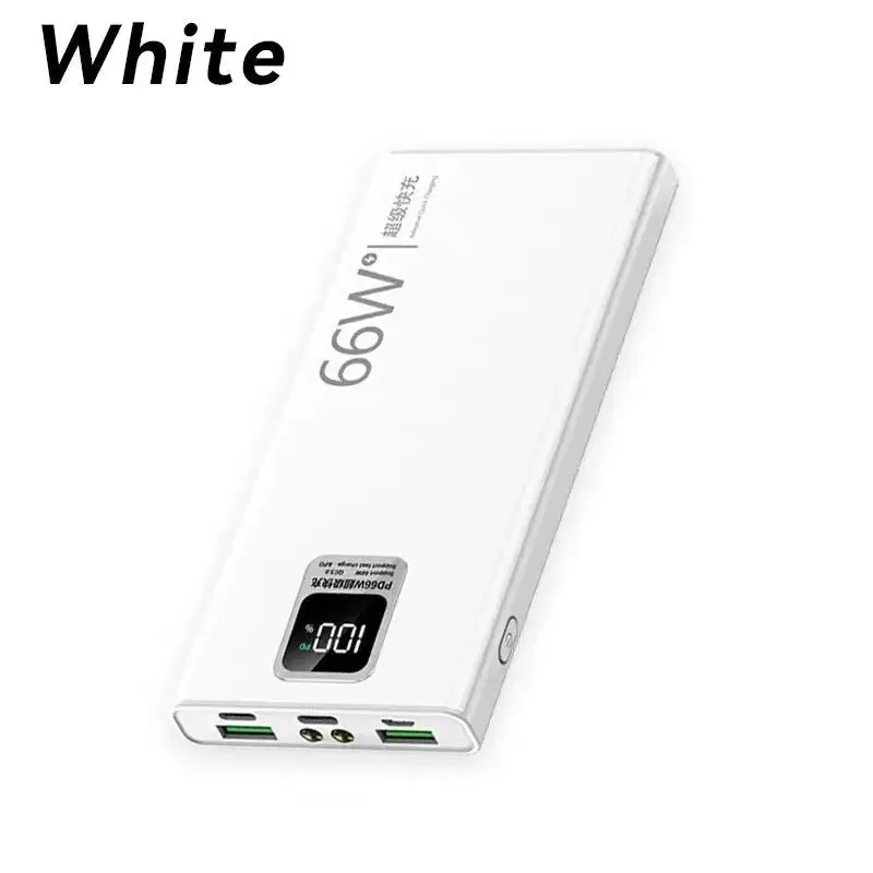 Power Bank 66W 30000mAh Super Fast Charging & Recharging External Battery