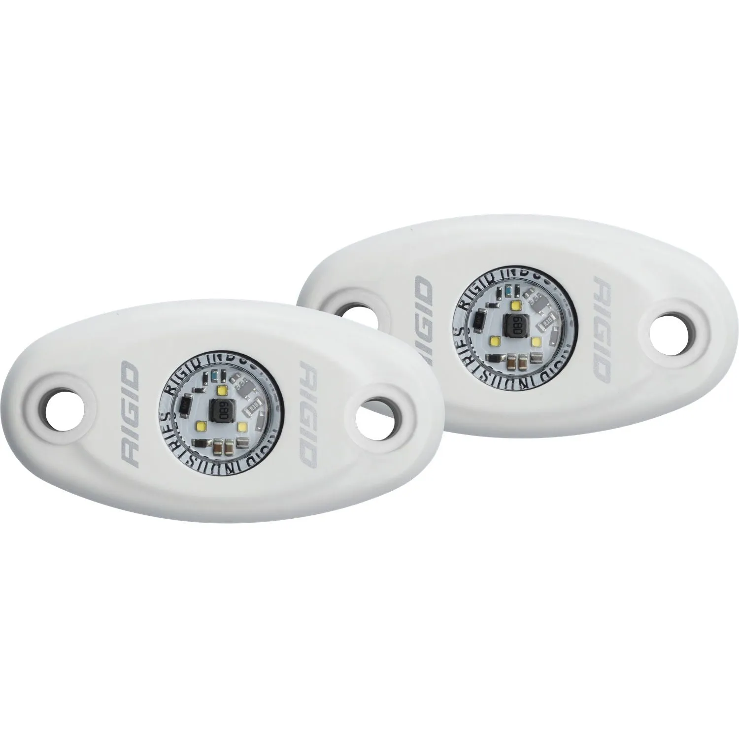 RIGID A-Series LED Light High Power Cool White White Housing Pair