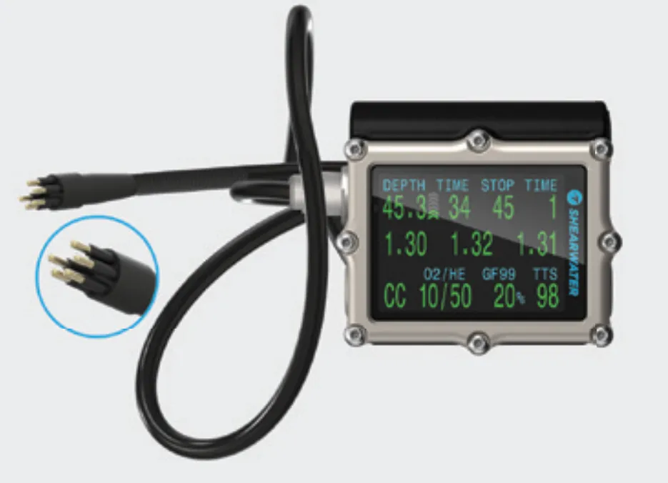 Shearwater Petrel 3 AK Model Monitor (4-Pin)