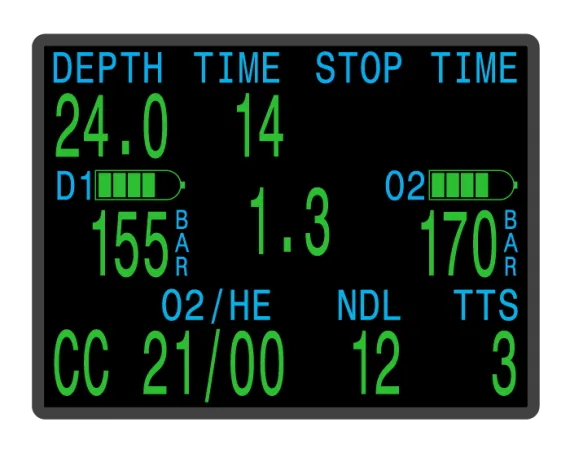 Shearwater Petrel 3 Dive Computer with Optional Swift Transmitter