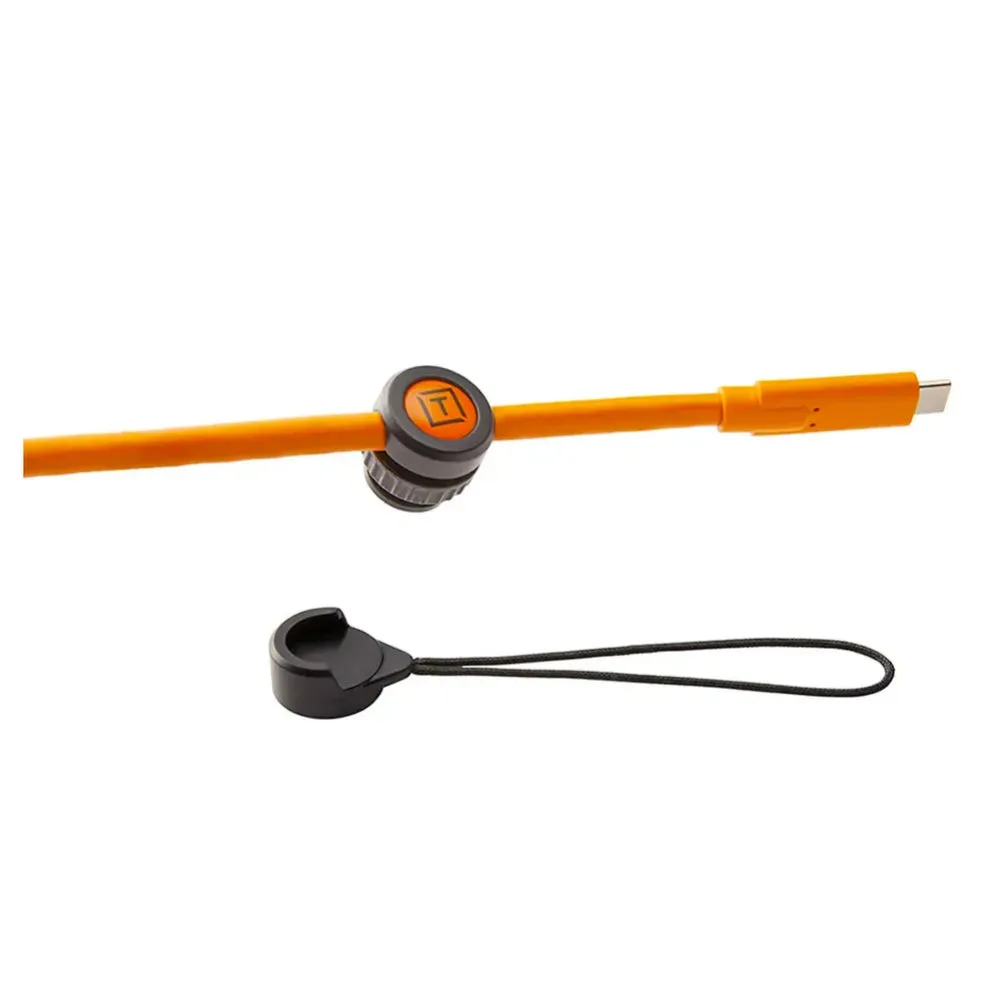 Tether Tools Tetherpro USB 2 Male To Micro-B 5-Pin 4.6m Orange   TetherGuard TG020