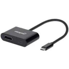 USB-C to HDMI Converter with Power Delivery Port