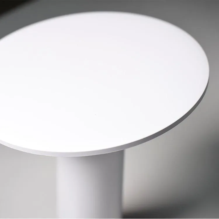 White Minimalist Table Lamp -LED USB Dimmable