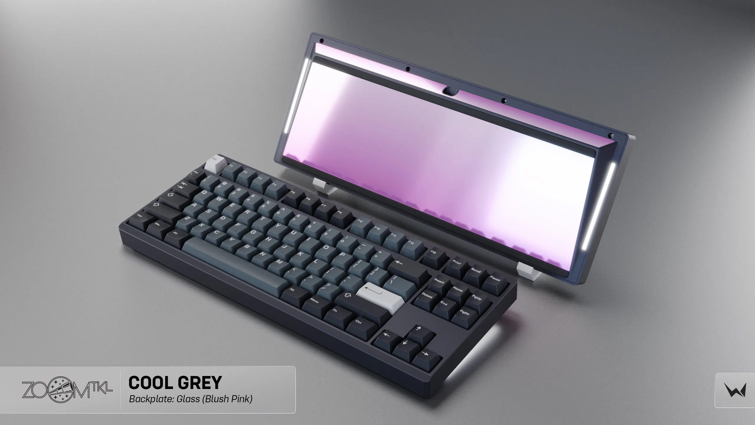 Zoom TKL Essential Edition - Cool Grey Mechanical Keyboard Kit