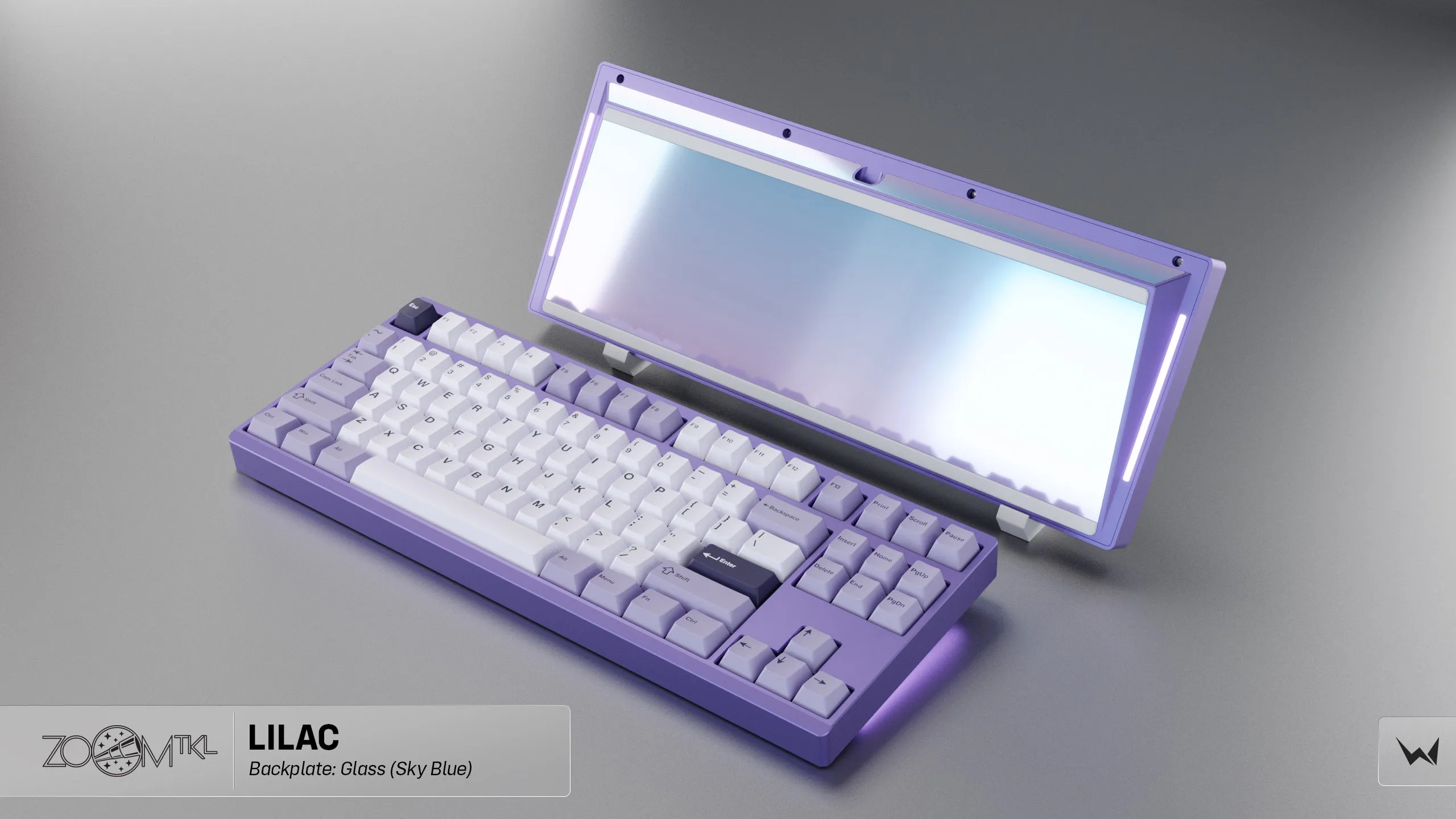 Zoom TKL Essential Edition - Lilac Mechanical Keyboard Kit