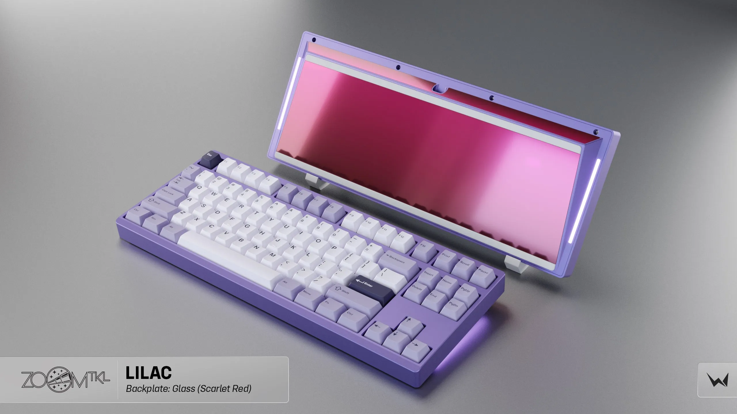 Zoom TKL Essential Edition - Lilac Mechanical Keyboard Kit